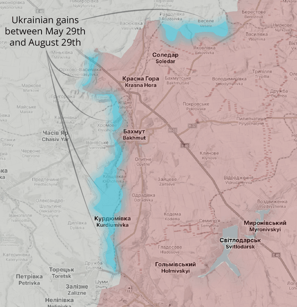 наступление под бахмутом, как происходит наступление