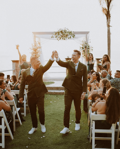 Андрій Хветкевич з чоловіком