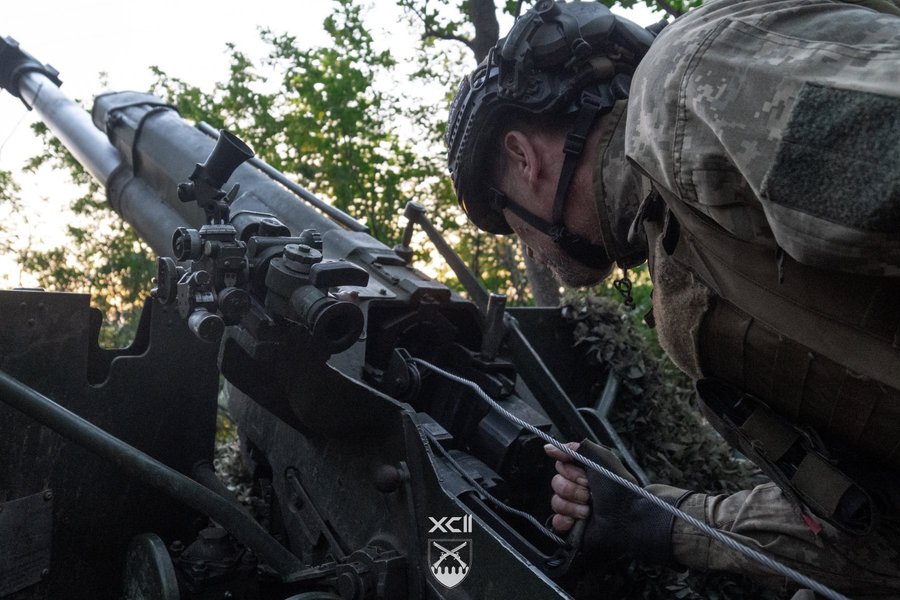 Кадри бойової роботи українського розрахунку "Нона-К"