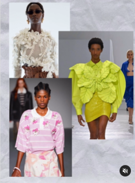 Декоровані квітами топи та сорочки Декоровані квітами топи та сорочки