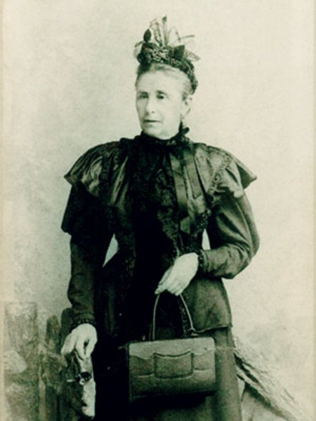 

Амалия Фрейд. Мать Зигмунда Фрейда. Фотография 1903 года
