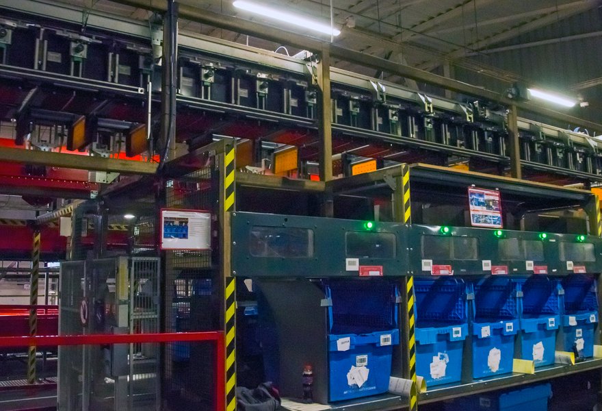 Киевский инновационный терминал "Новой почты"