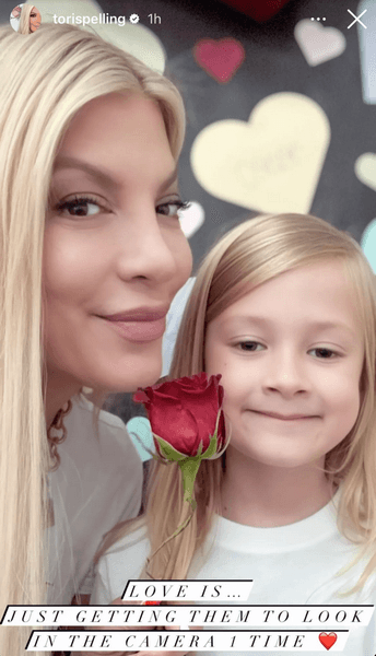 Торі Спеллінг із сином