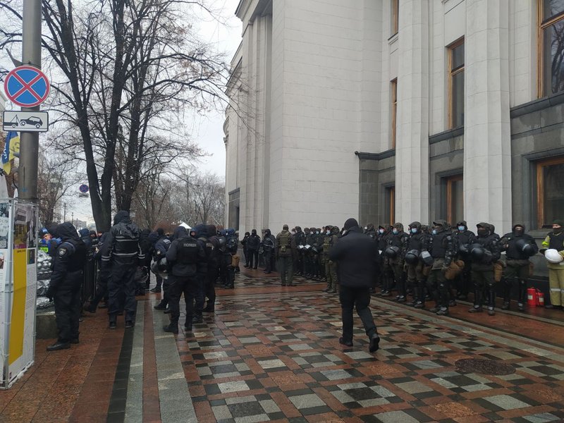 митинг, госпереворот, киев