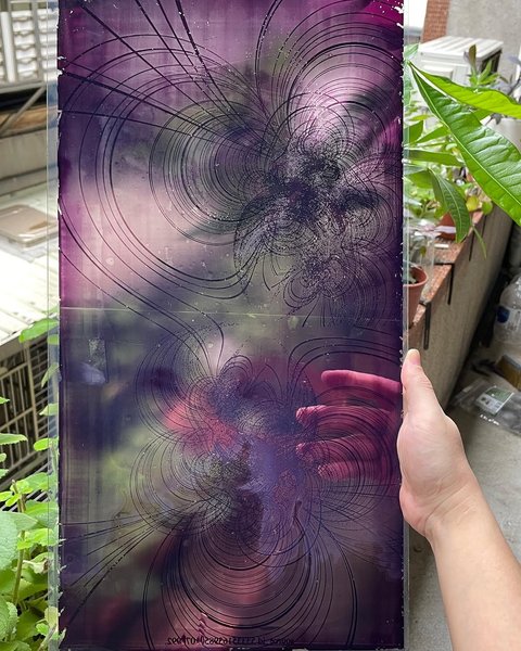 Солнечные панели, DSSC, солнечный элемент, фото