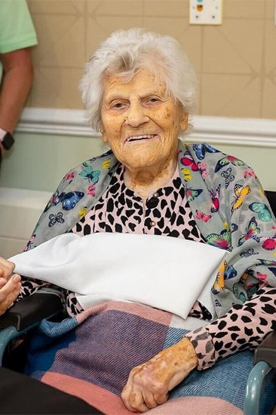 115-летняя Этель Катерхэм