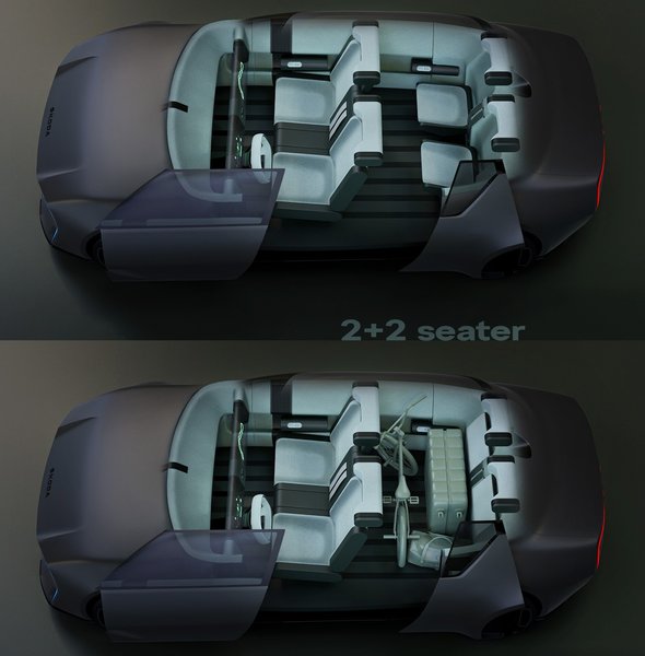 Салон Skoda 1000 MBX