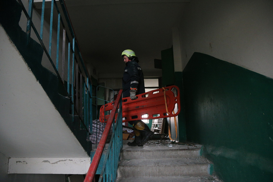 Разрушения в Чернигове: жилые дома после обстрелов