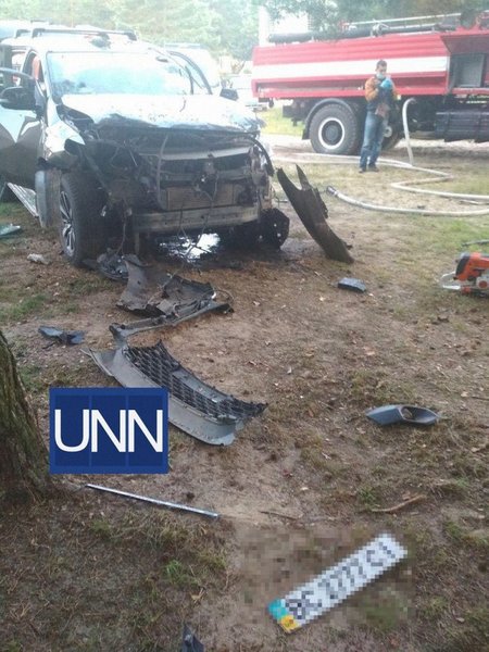 В львовской области взорвался автомобиль