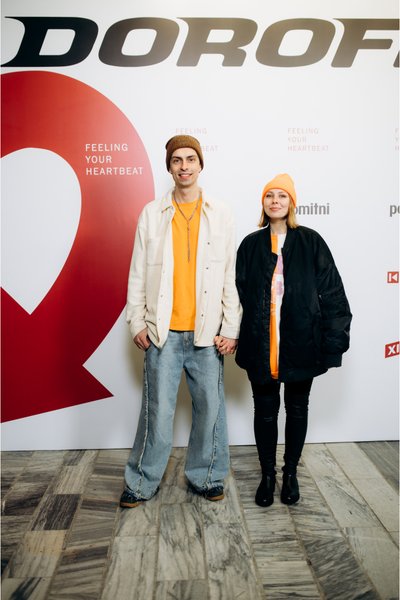 Андрей Чорновил с женой Еленой DOROFEEVA концерт во Дворце спорта