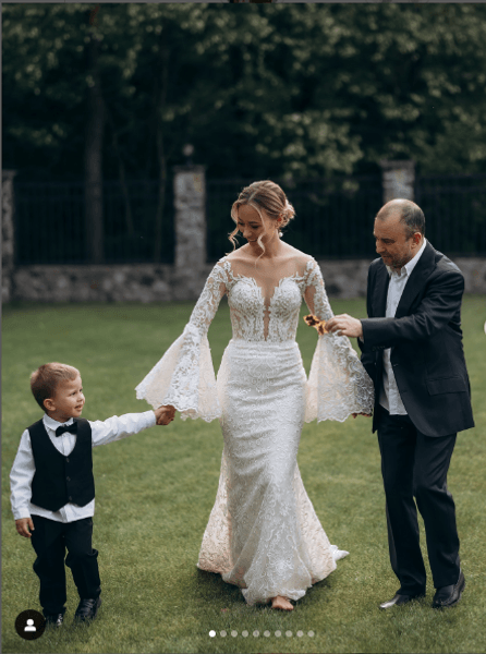 Виктор Павлик и Екатерина Репяхова с сыном