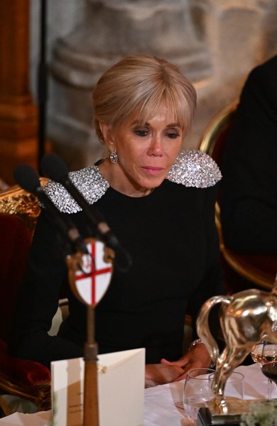 Бріжит Макрон у Великій Британії