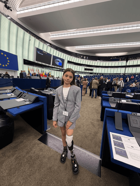 Саша Паскаль відвідала Європарламент