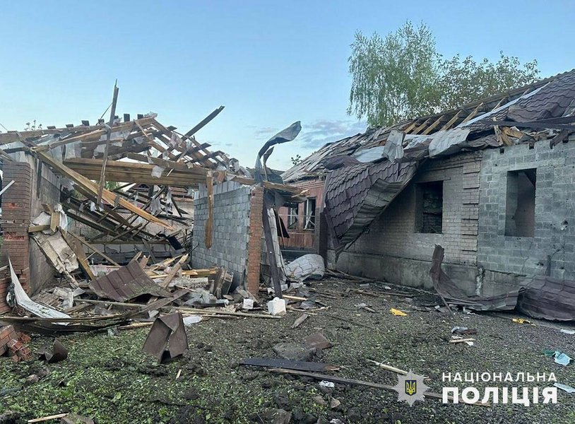 Руйнування на Донеччині після російського удару