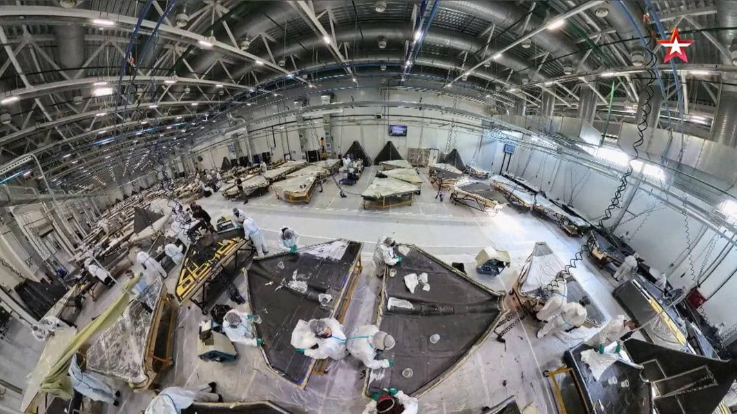 Завод у РФ із виробництва дронів типу "Шахед"