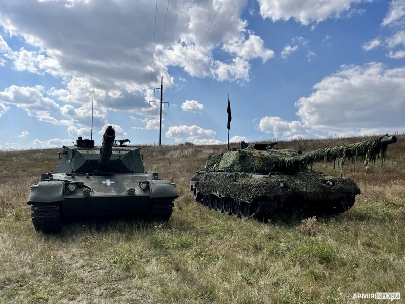 Leopard 1A5 уже на донбассе
