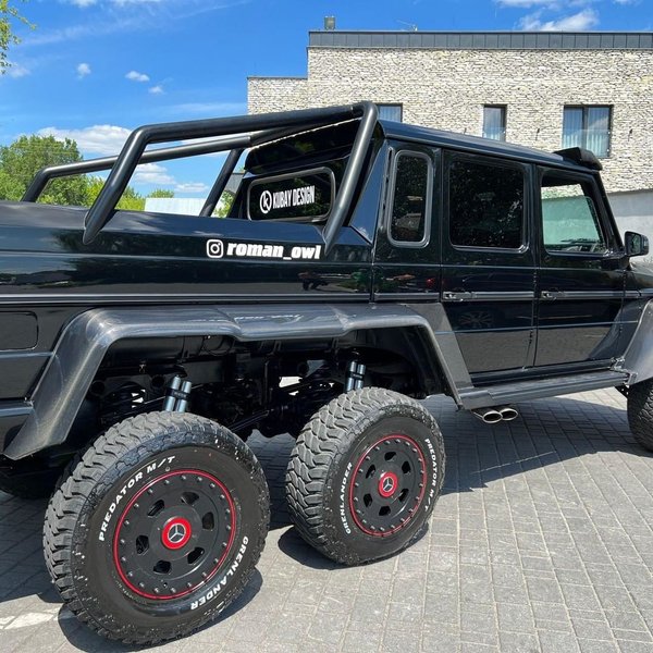 Mercedes-Benz G-Class 6X6, шестиколесный Гелендваген, Mercedes-Benz G-Class, Mercedes-Benz G63 6X6