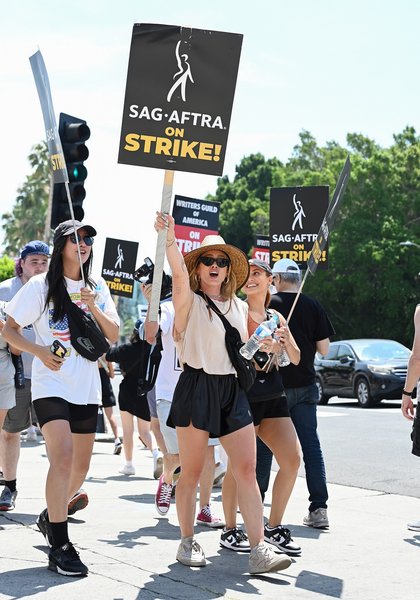 Хилари Дафф, страйк актеров