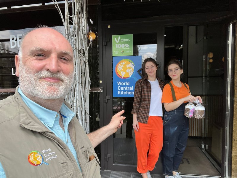 хосе андрес, шеф повар, помощь украине