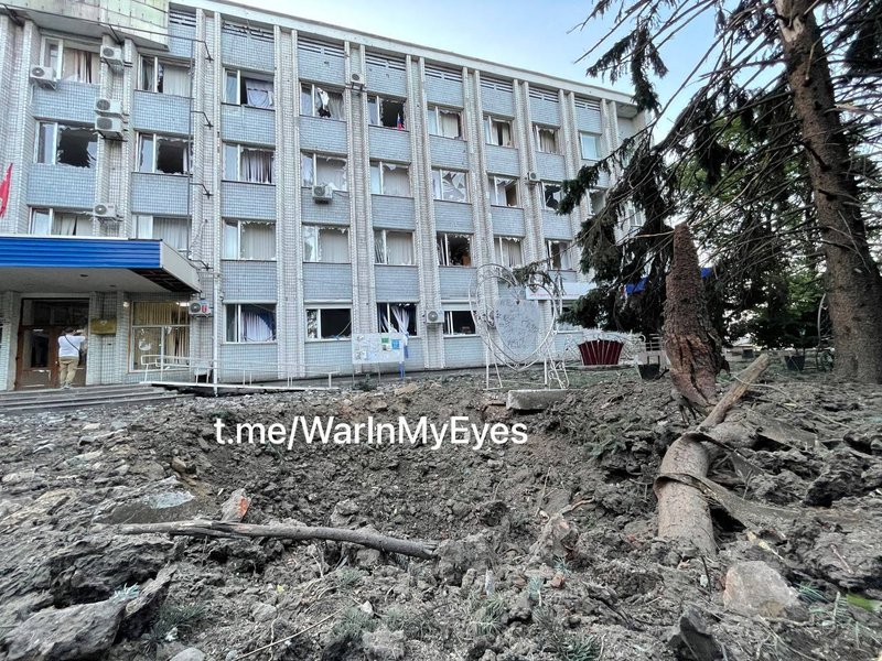 У РФ заявили про обстріл будівлі окупаційної адміністрації у Волновасі