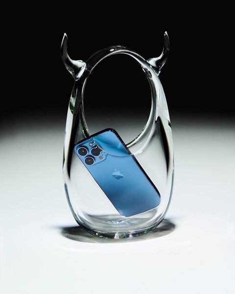 Swipe, стеклянная сумка, Coperni