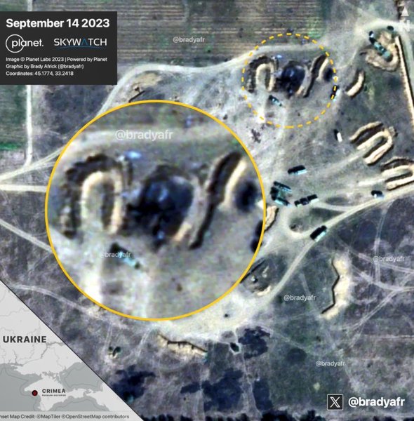 Вибухи в Криму: наслідки удару по базі РФ під Євпаторією