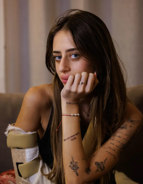 ХАМАС, Їзраїль, війна, терористи, бойовики, заручниця, тату, фото, курйоз