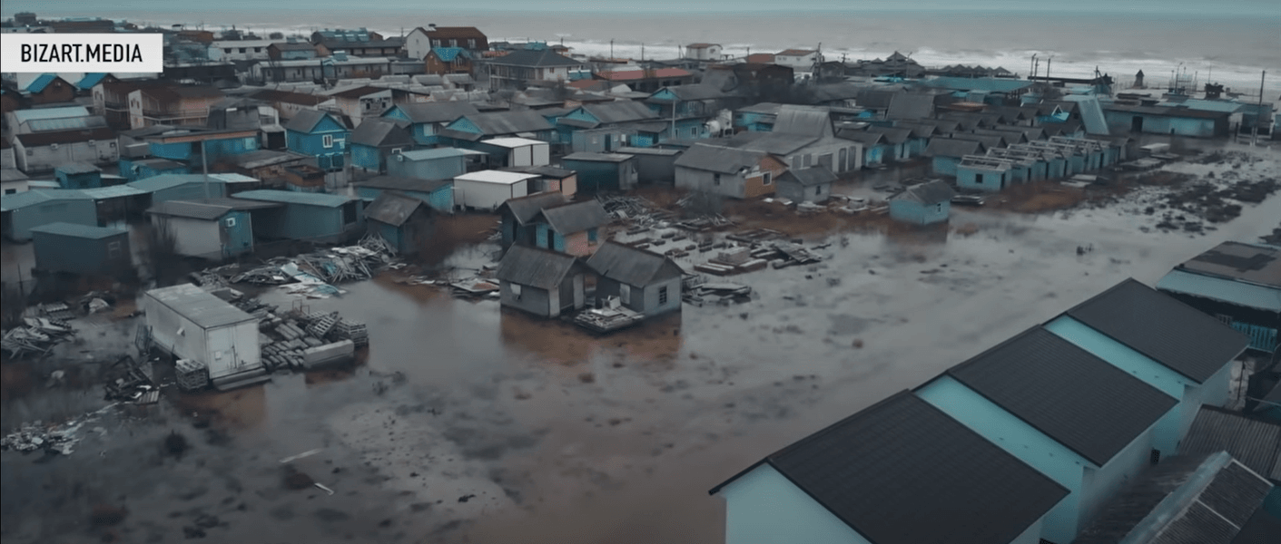 Кирилловку затопило