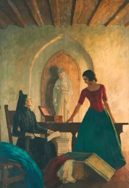 Рідкісна картина Рідкісна картина, картина Ньюелла Конверса Вайета, продадуть на аукціоні, малюнок, рідкісна робота, дорога картина, намальована жінка