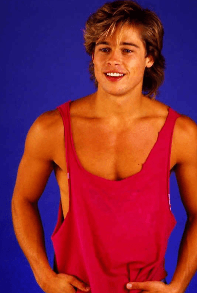 Брэд Питт в юности