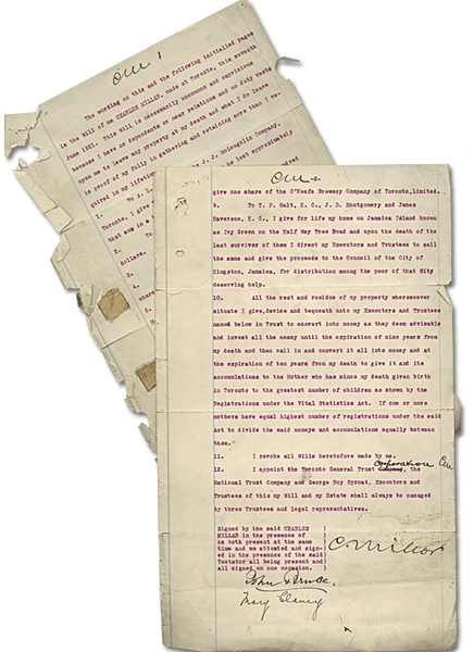 Канадський адвокат, мільйонер, Чарльз Венс Міллар, спадщина, багатство, незвичайний конкурс, хто народить більше дітей, суд