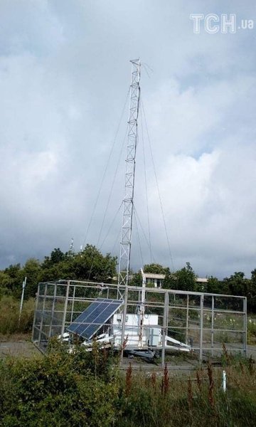 вышка с наблюдательной аппаратурой обсе