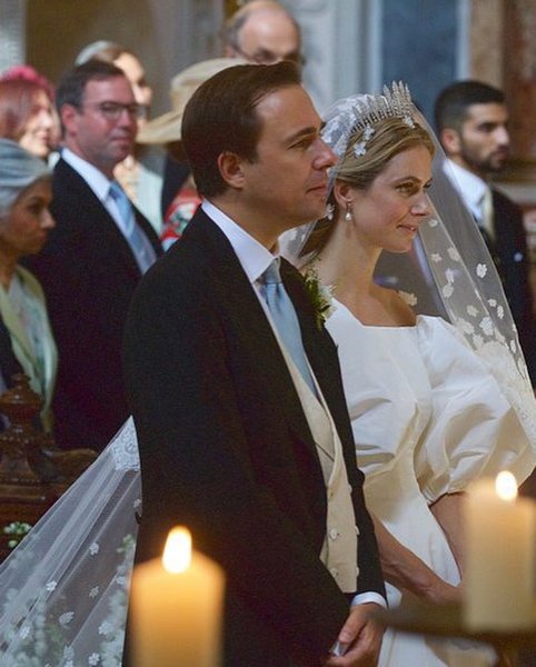 принцесса Мария-Анунциата Лихтенштейнская, свадьба