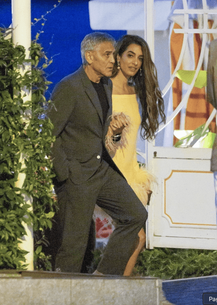 Джордж и Амаль Клуни