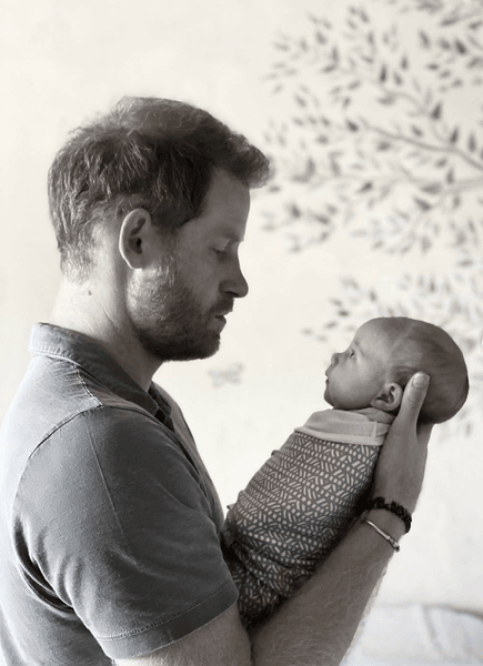 Принц Гарри с дочерью