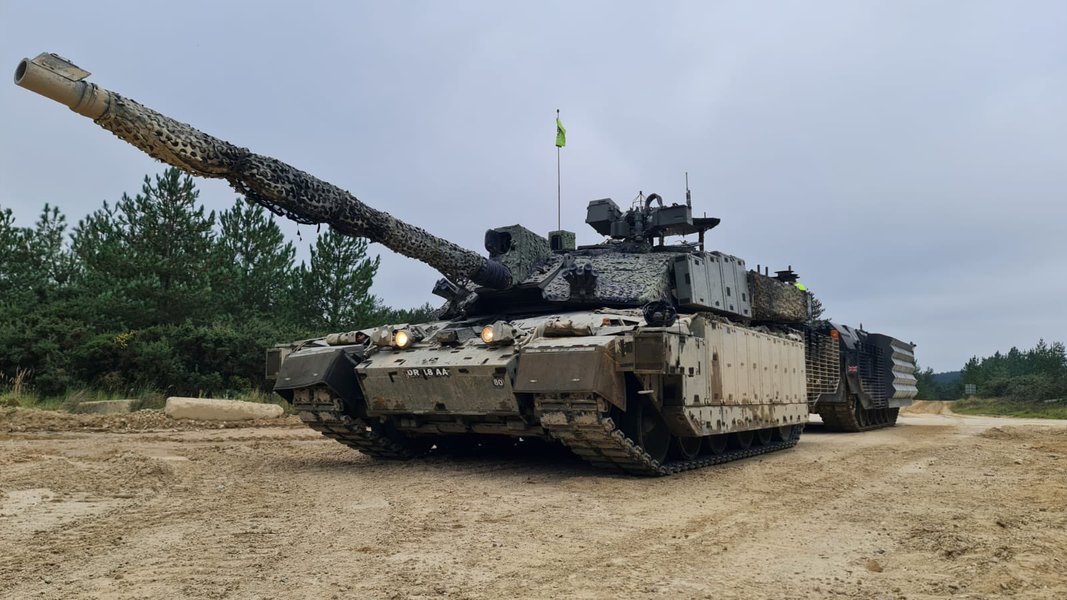 Испытания трансмиссии для Challenger 3