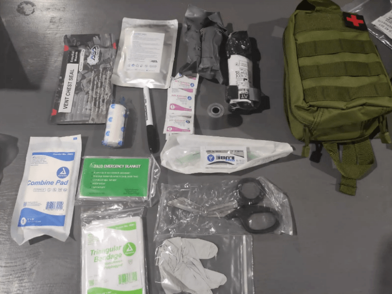 Содержимое пропавших аптечек