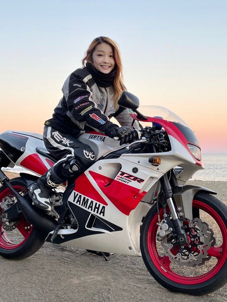 байкерша, Япония, Twitter, обман