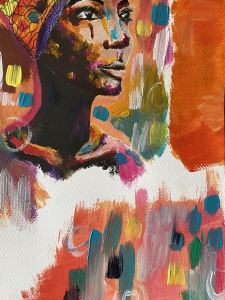 Жінка на портреті