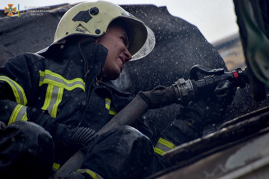 обстрелы Николаев, Пожары в Николаеве и области.