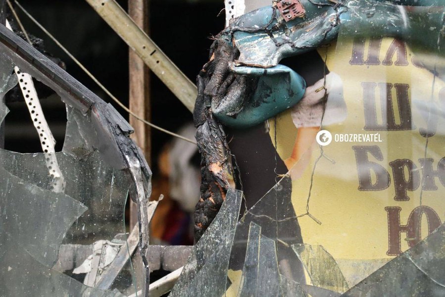 У Києві показали наслідки катастрофи БПЛА