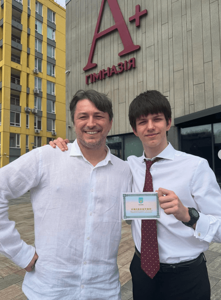 Сергей Притула с сыном Дмитрием