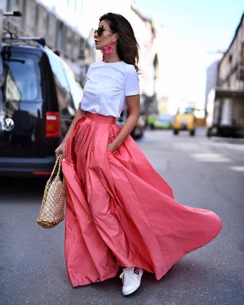 романтичные юбки весна-лето 2021