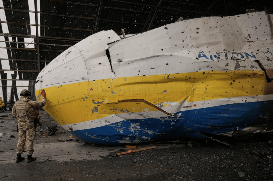 Восстановить разрушенную "Мрию" не удастся., ан мрия 225 , разрушенный самолет мрия