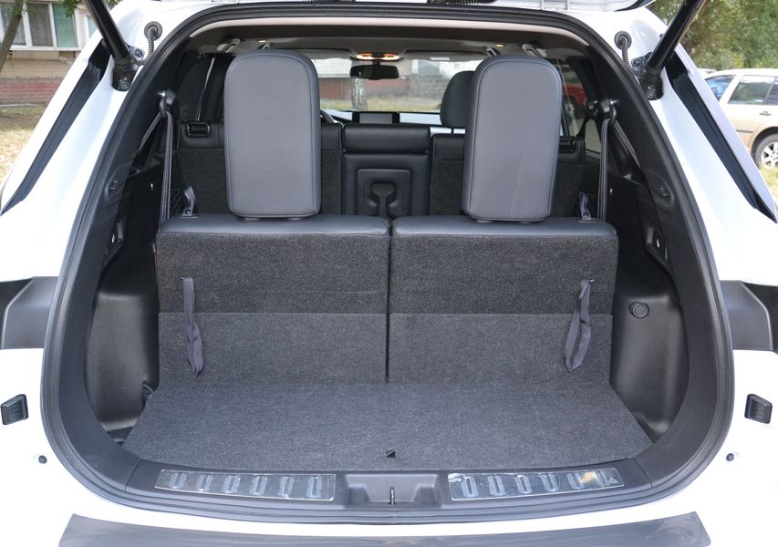 багажник Mitsubishi Outlander, новый Mitsubishi Outlander, Mitsubishi Outlander 2024, кроссовер Mitsubishi