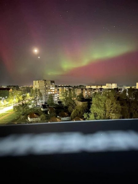 полярне сяйво, Україна