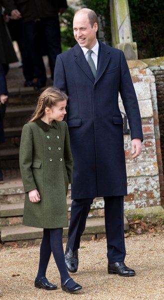 Принц Уильям и принцесса Шарлотта