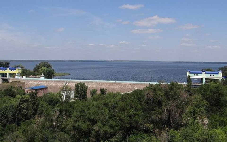 карачуновское водохранилище, новости кривой рог, кривой рог новости, дамба кривой рог, река Ингулец, ракетный удар кривой рог, Ингулец, кривой рог дамба