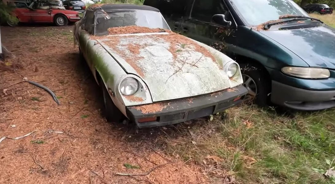 коллекция авто, заброшенные авто, ретро-авто, кладбище авто, Jaguar Mark 2, Opel GT