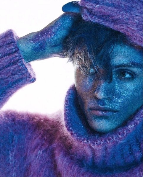 Vogue Hommes, люсьен ридус, сын хелены кристенсен